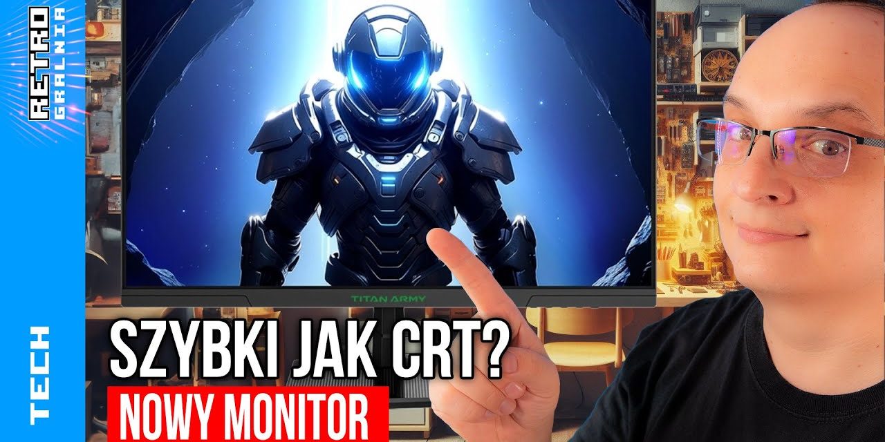 🖥️ Monitor 240 Hz w służbie retro – TITAN ARMY P2510S od Geekbuying PL