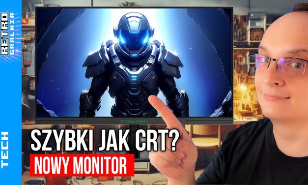 🖥️ Monitor 240 Hz w służbie retro – TITAN ARMY P2510S od Geekbuying PL