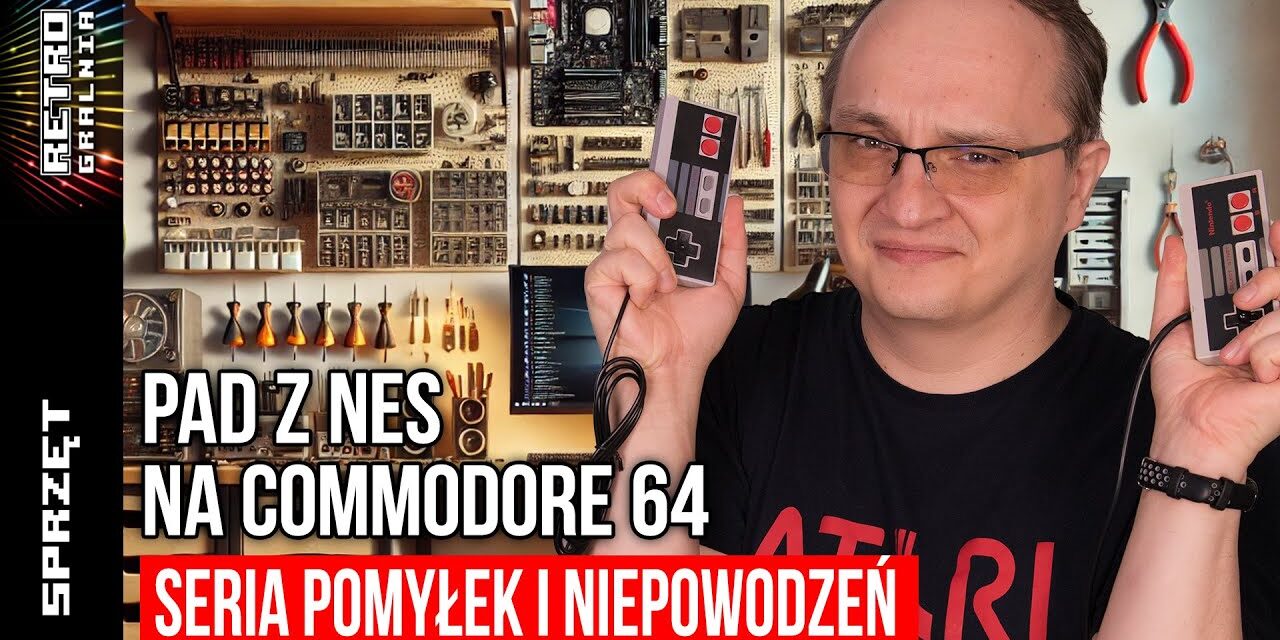 🎮 Jak przerobić NES-owy pad na Commodore 64? – Krok po kroku