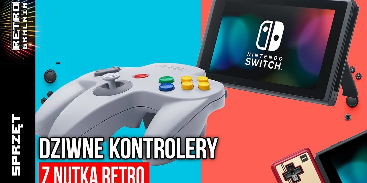 🕹️ Dziwne japońskie pady do Switcha – testujemy kontrolery Nintendo 64 i Famicoma!