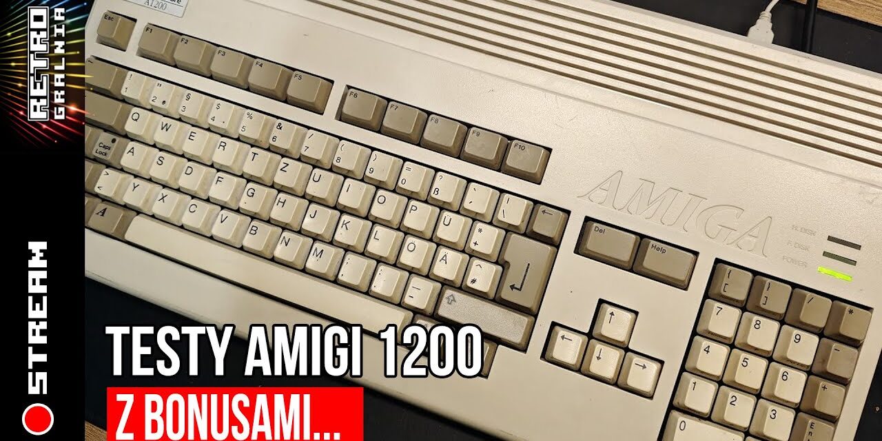 Amiga 1200 – testy przed imprezą…