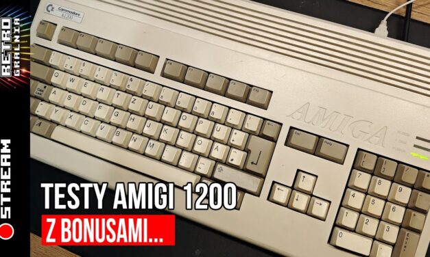 Amiga 1200 – testy przed imprezą…