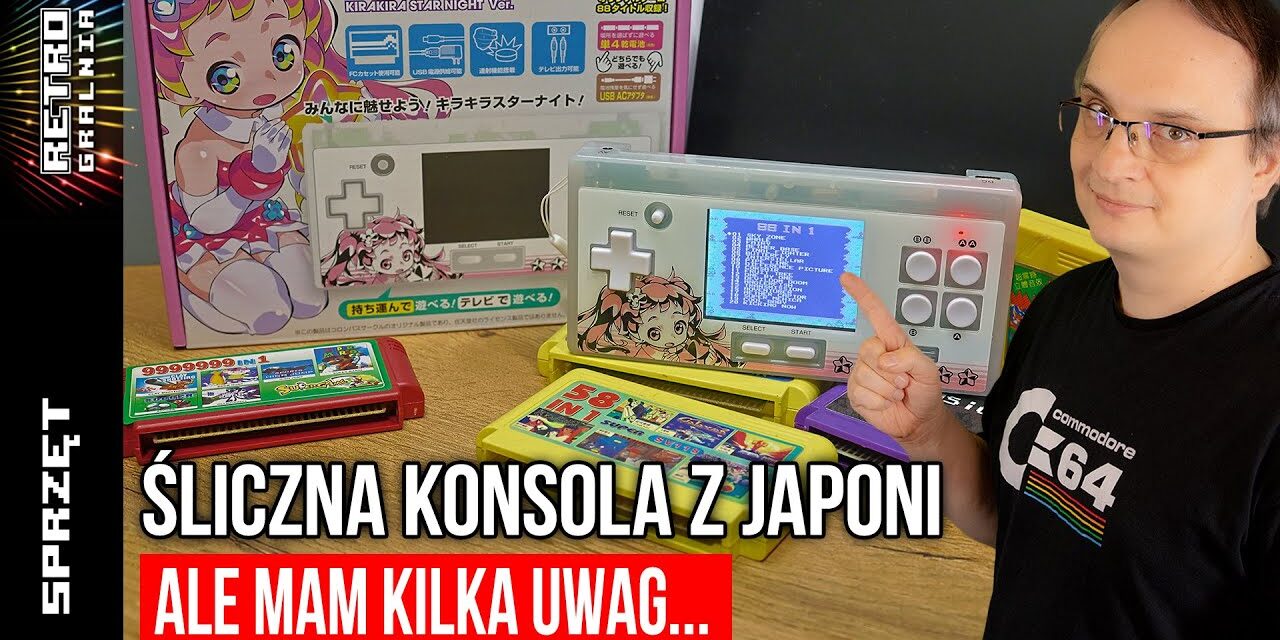 🎮 Klon Famicoma za 300 zł?! Kira Kira 8-Bit Pocket V2!