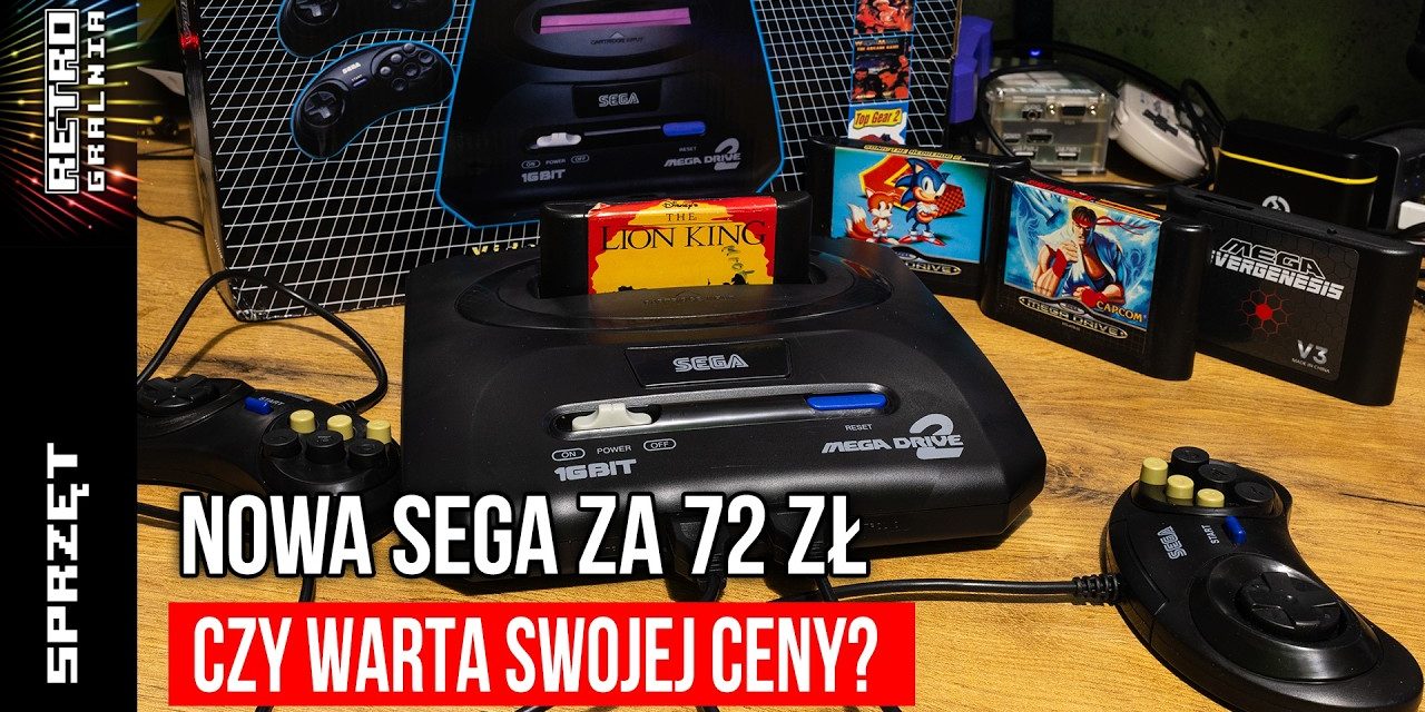 💰 Super tani klon konsoli Sega Mega Drive – Czy to ma sens?