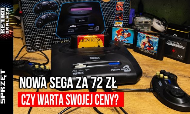 💰 Super tani klon konsoli Sega Mega Drive – Czy to ma sens?