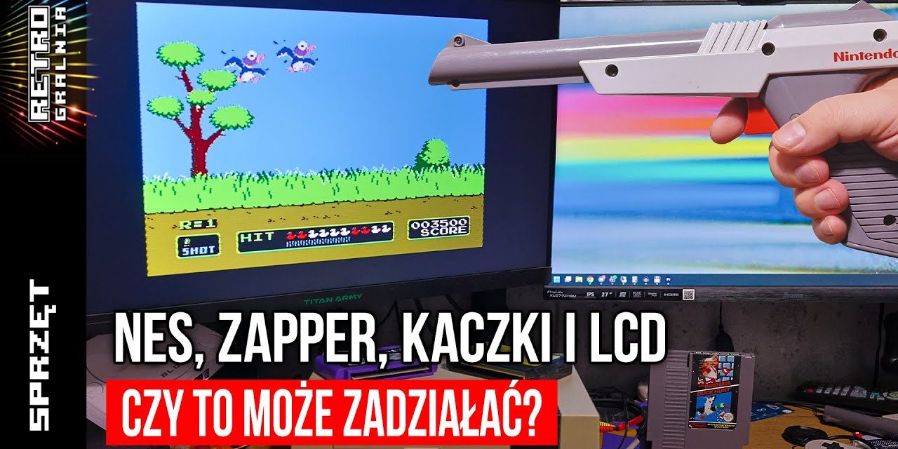 🎮 Czy zadziałają Ci kaczki z Biedronki? Zapper na LCD