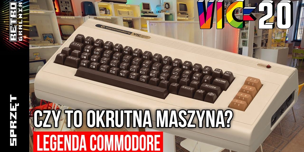 🕹️ Czy Commodore VIC-20 to faktycznie „brzydkie kaczątko”? Testujemy retro klasyka