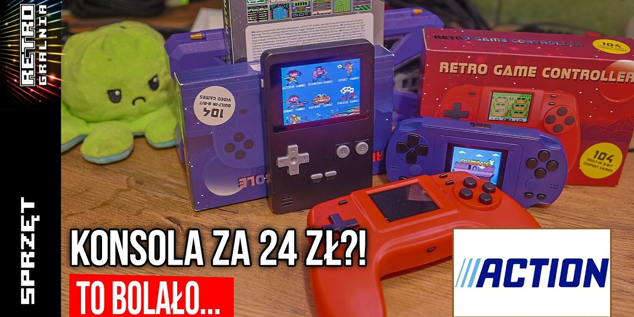 🎮 Czy konsola za 25 złotych może być dobra? Sprawdzam sprzęt z Action