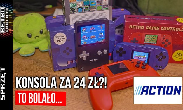 🎮 Czy konsola za 25 złotych może być dobra? Sprawdzam sprzęt z Action