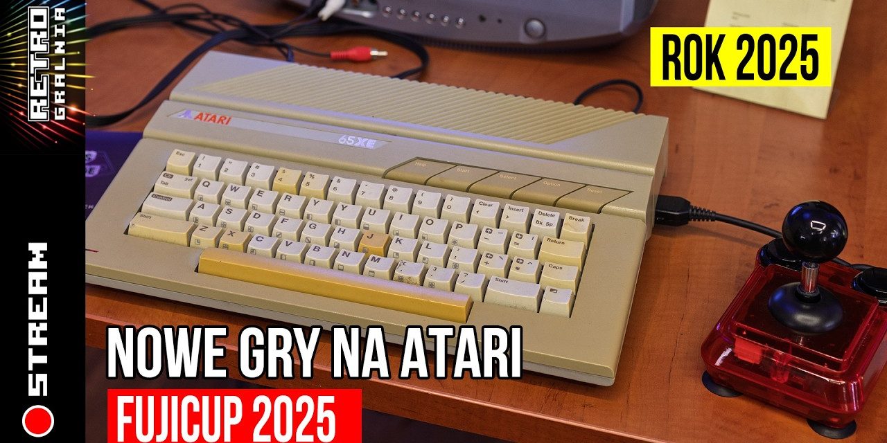 🔴Atari 8-bit – Nowe Gry z 2025 roku – Fujicup 2025