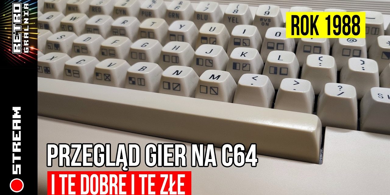 🔴Commodore 64 – Gry z 1988 roku! #3