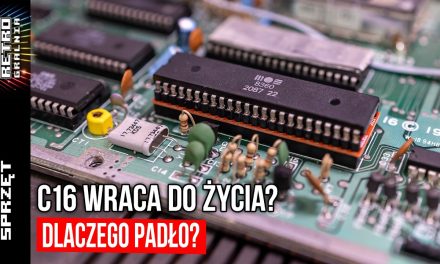 ⚙️ Naprawa Commodore 16 – Wymiana układu TED i zabezpieczenie przed ESD