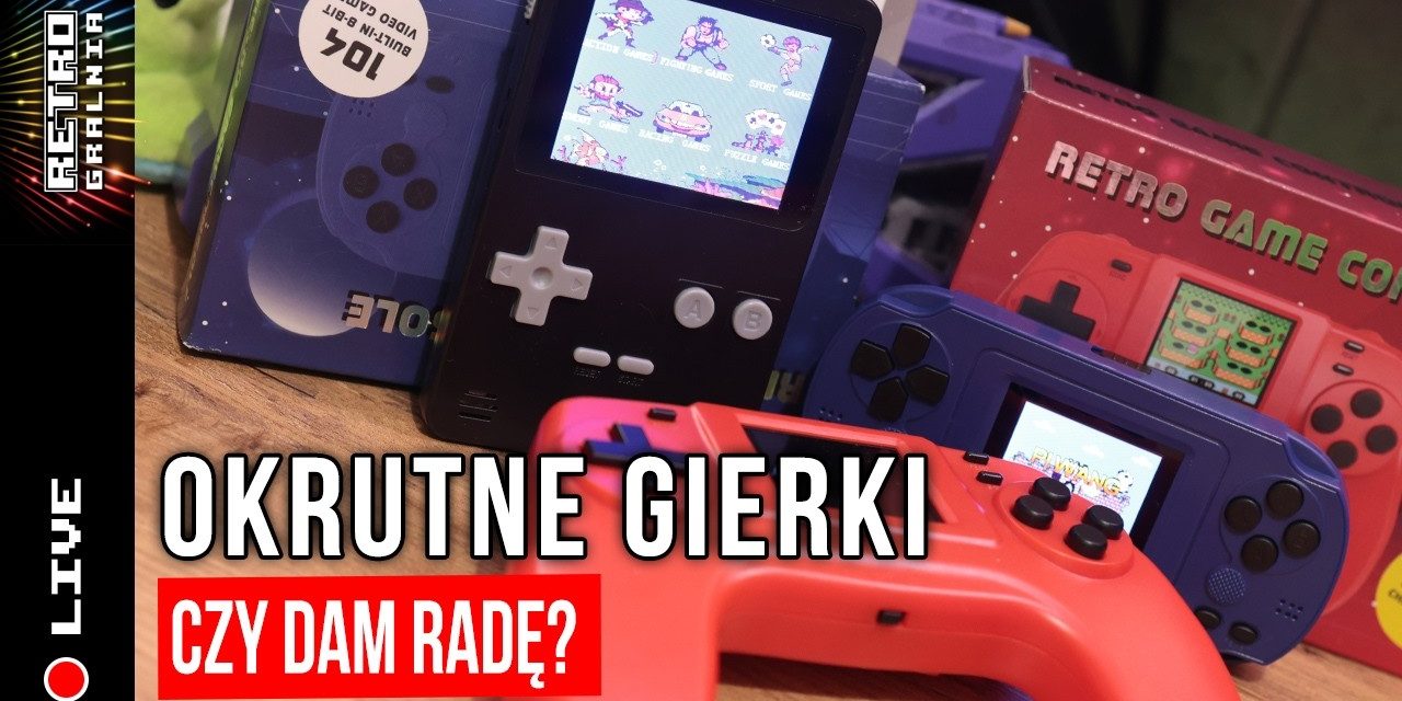 🔴 Starszne gierki z supermarketu… na żywo!