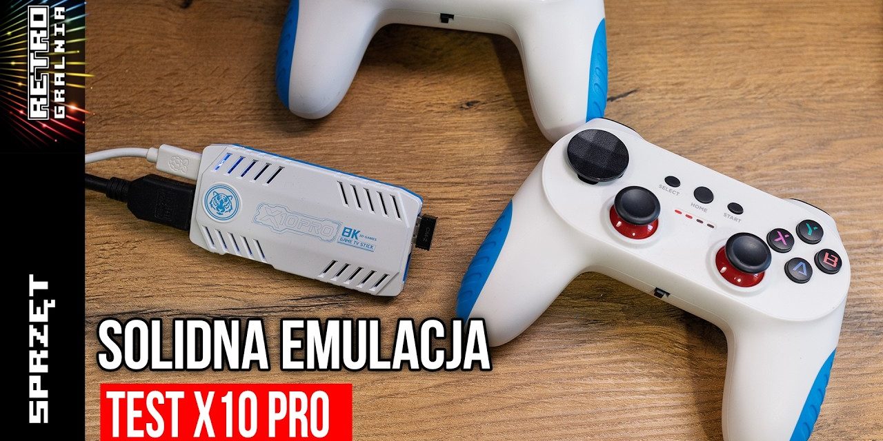 🎮 GameStick X10 Pro 8K – Recenzja taniego emulatora HDMI