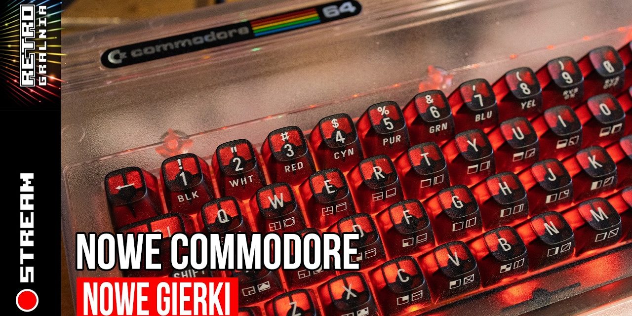 🔴 Commodore 64 – Gierki Nowe  – Co tam latoś obrodziło?