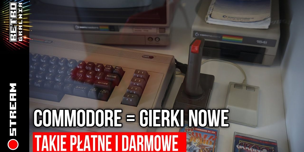 🔴 Commodore 64 – Gierki Nowe  – Co tam latoś obrodziło?