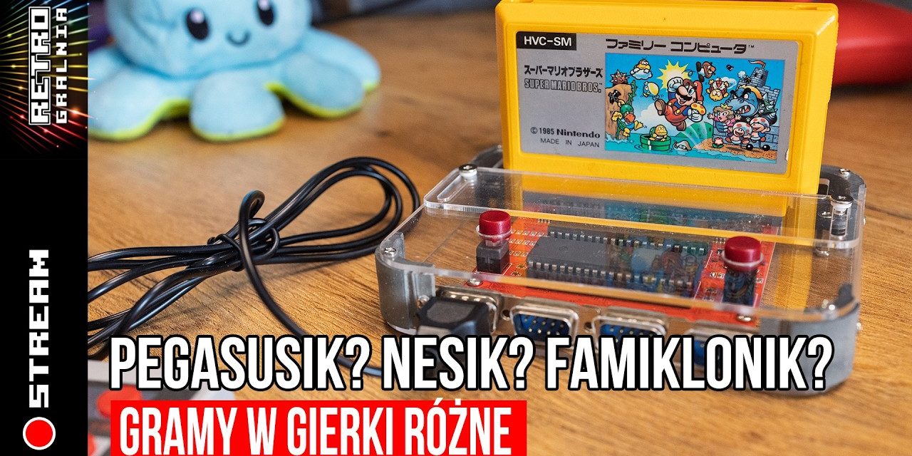 🔴 Gramy na Pegasusie/Famiklonie… – gierki przeróżne!