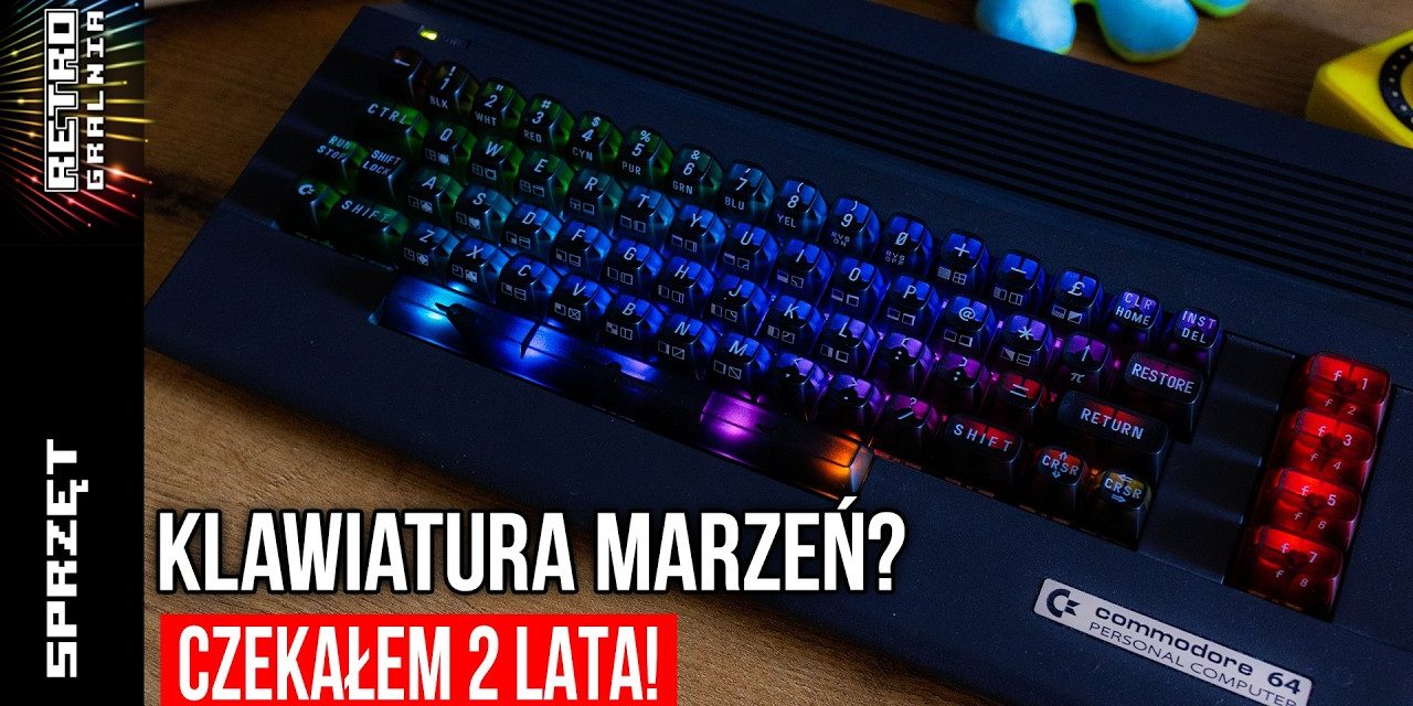 ⌨️ Blinkboard64 od CBMStuff – Recenzja nowoczesnej klawiatury do Commodore 64