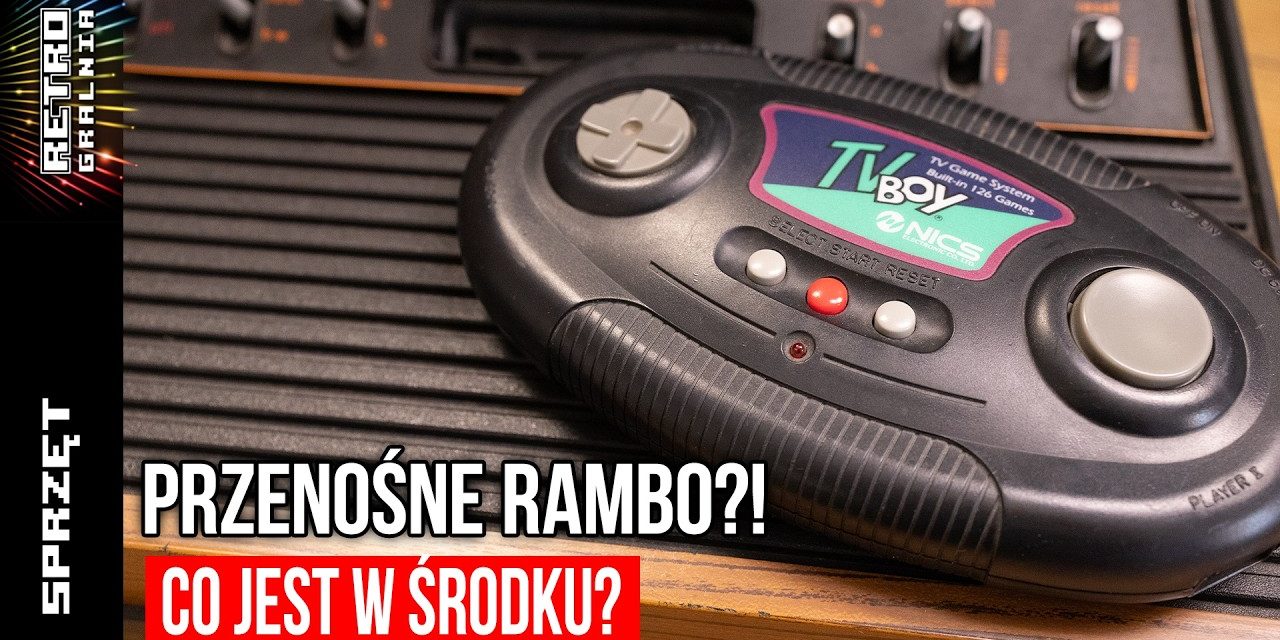 🎮 Całe Atari 2600 zamknięte w kontrolerze? Odkrywamy sekret TV Boya!