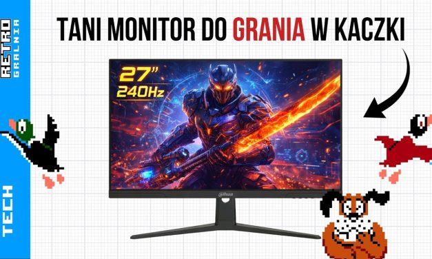🖥️ Monitor Dahua DHI-LM27-E241B – budżetowe 240 Hz